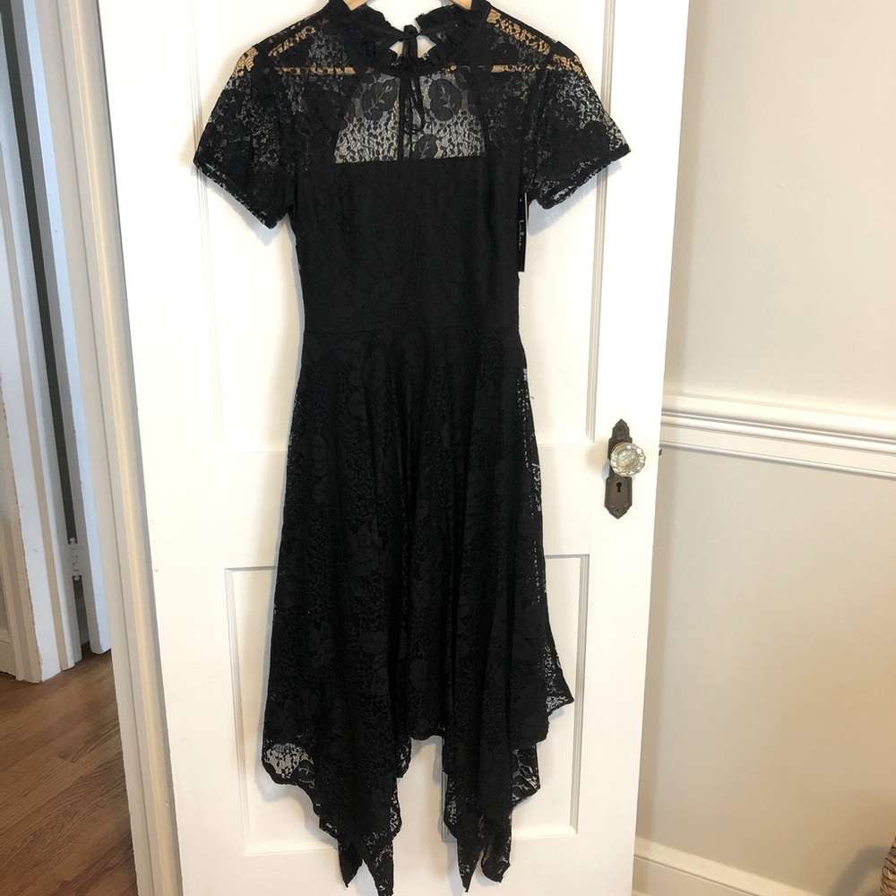 Lulus Black Lace Dress